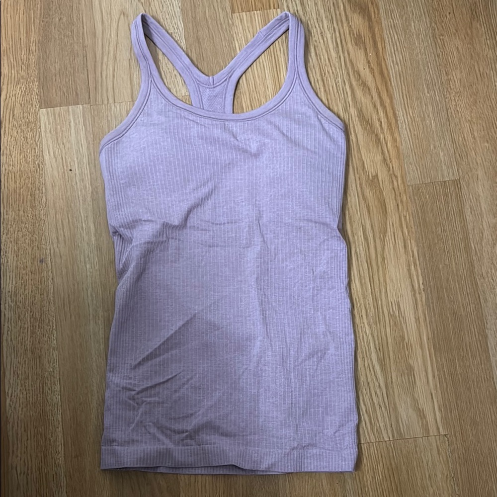 Lululemon Athletica Purple Fitted Sleeveless Tank Top